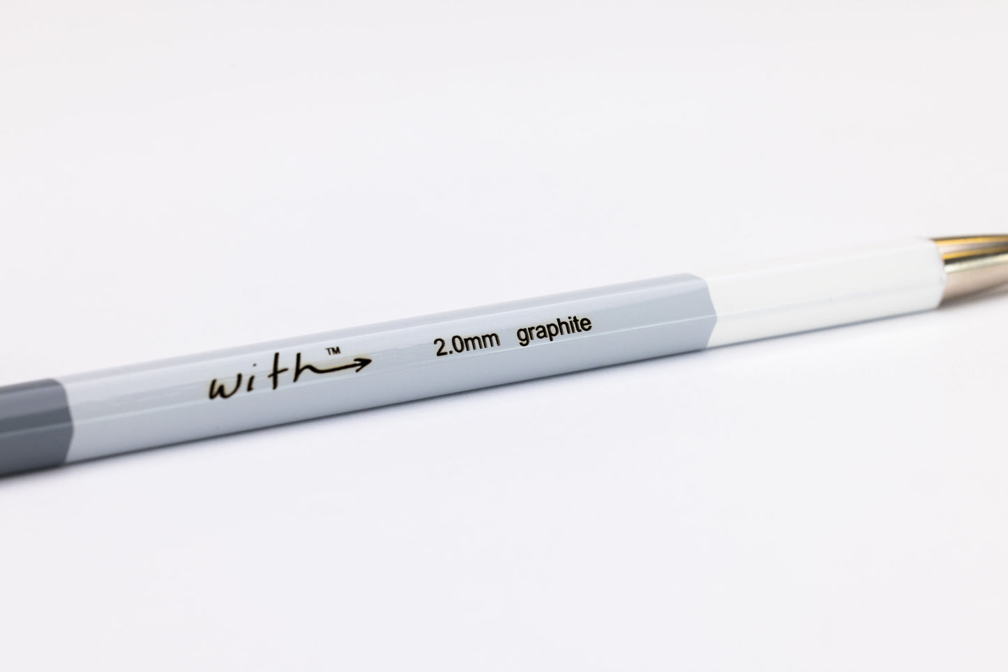 Grayscale Hand-dipped Incense Cedar Pencil - Lead Holder