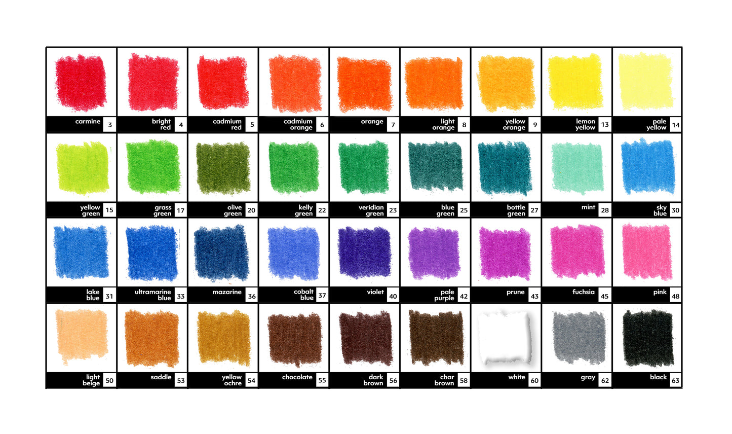 36 Colored Pencil Set