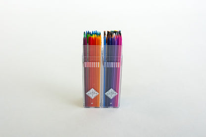 72 Colored + Graphite Leads In Folding With® Cases