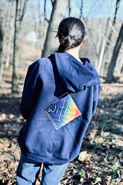 With® Navy Sunrise Hoodie