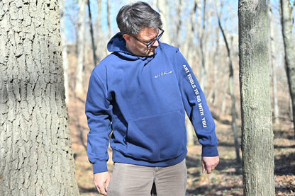 With® Navy Sunrise Hoodie