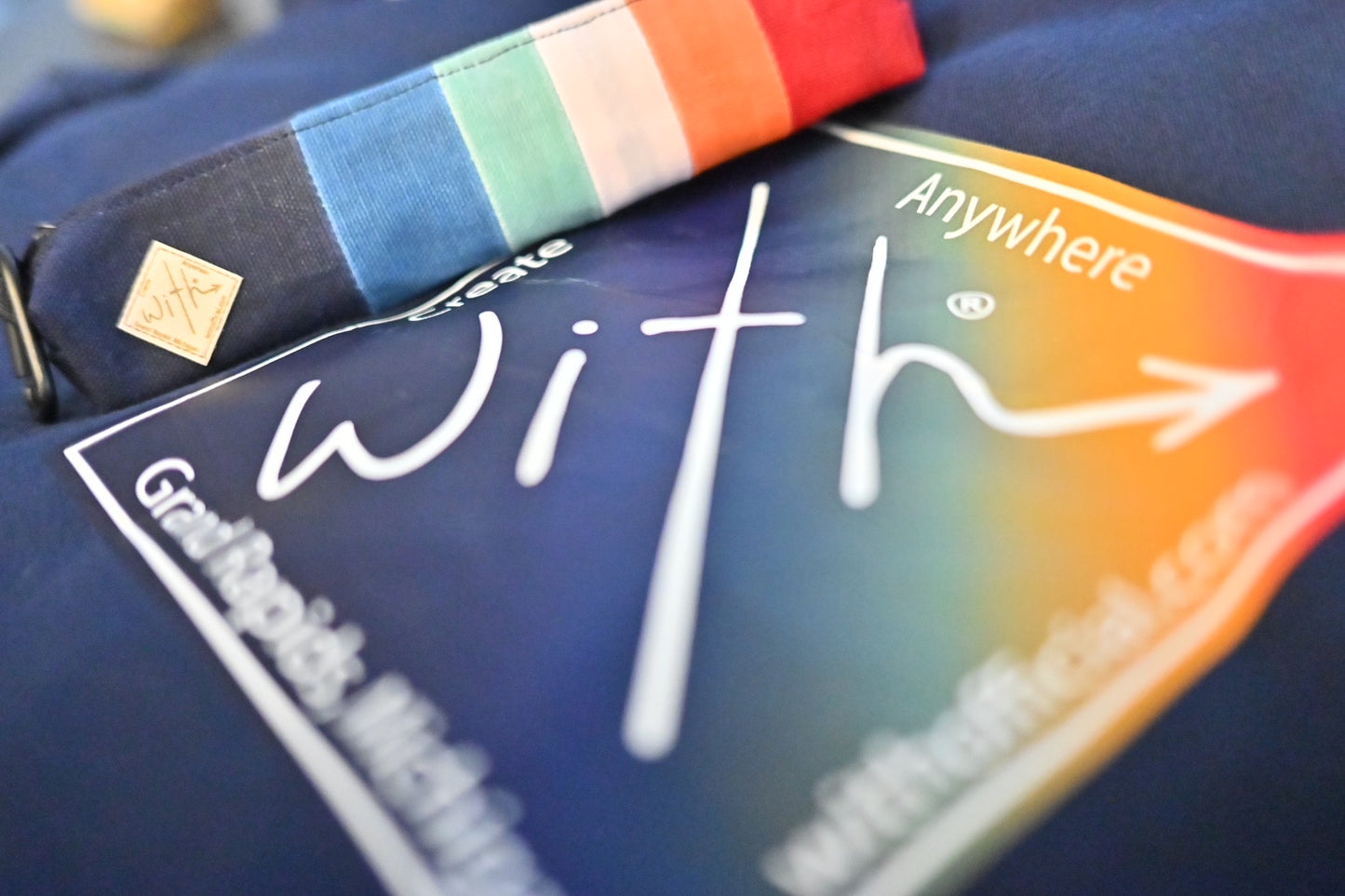 With® Navy Sunrise Hoodie